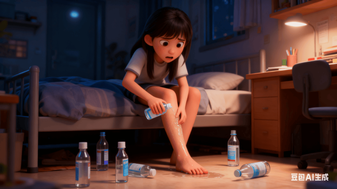女大學生每晚用6瓶酒精沖洗自己的小腿，還一直嘀咕：是他們不懂:中航光電科技股份有限公司
